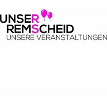 Logo mit dem Text: Unser Remscheid unsere Veranstaltungen