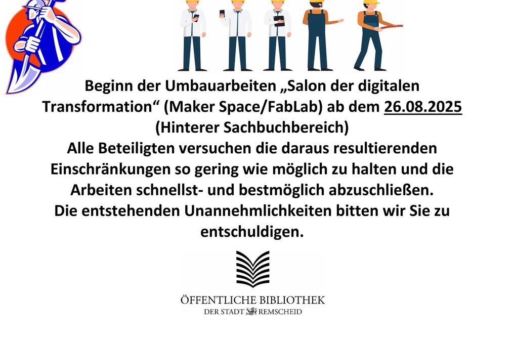 Umbau Digitaler Salon