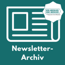 Button Newsletterarchiv mit KAoA-Badget