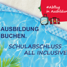 Ausbildung buchen. Schulabschluss all inclusive!