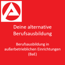 Flyer Berufsausbildung in außerbetrieblichen Einrichtungen