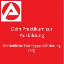 Flyer Betriebliche Einstiegsqualifizierung