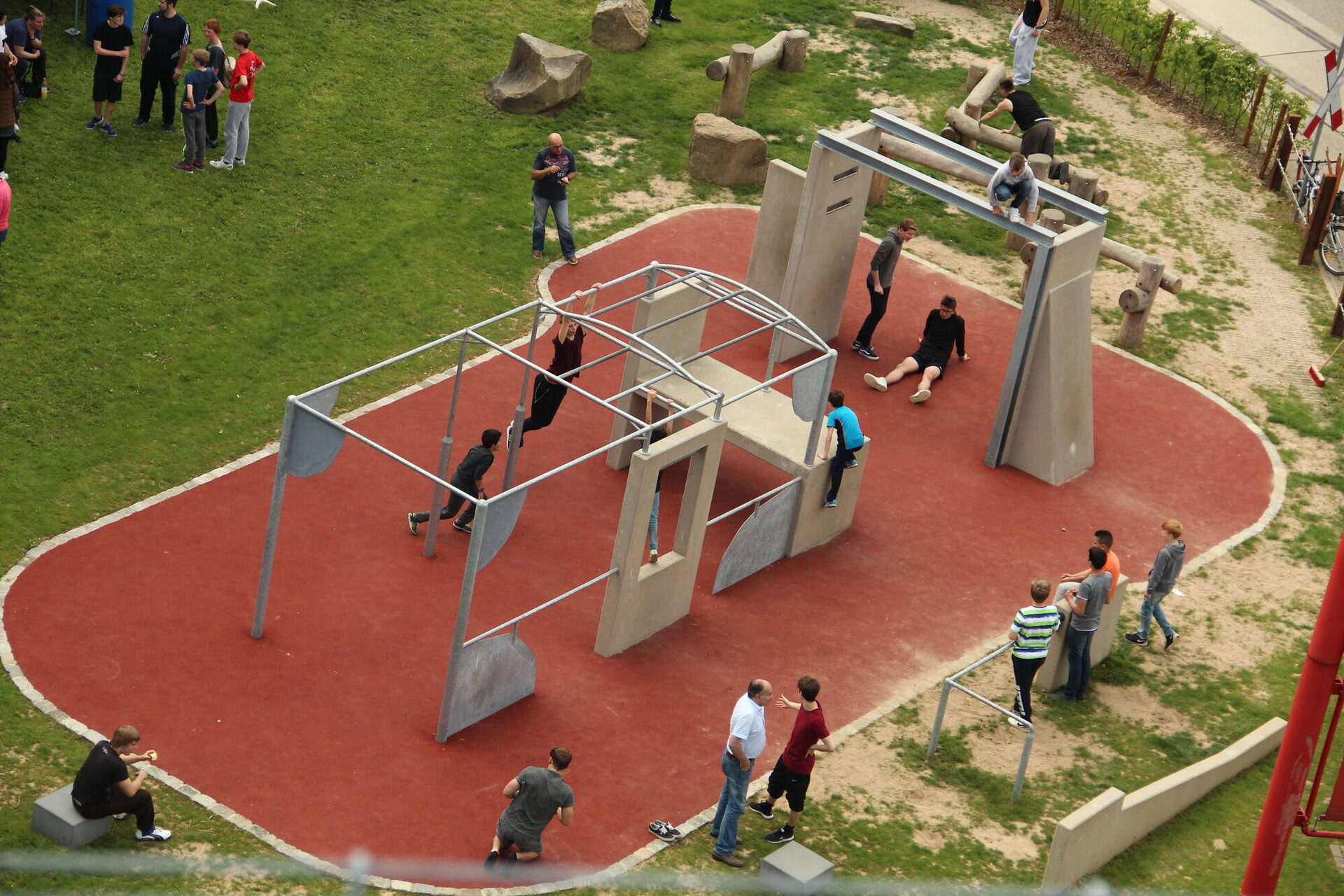 Parkour-Sport-Anlage am Hauptbahnhof | Stadt Remscheid