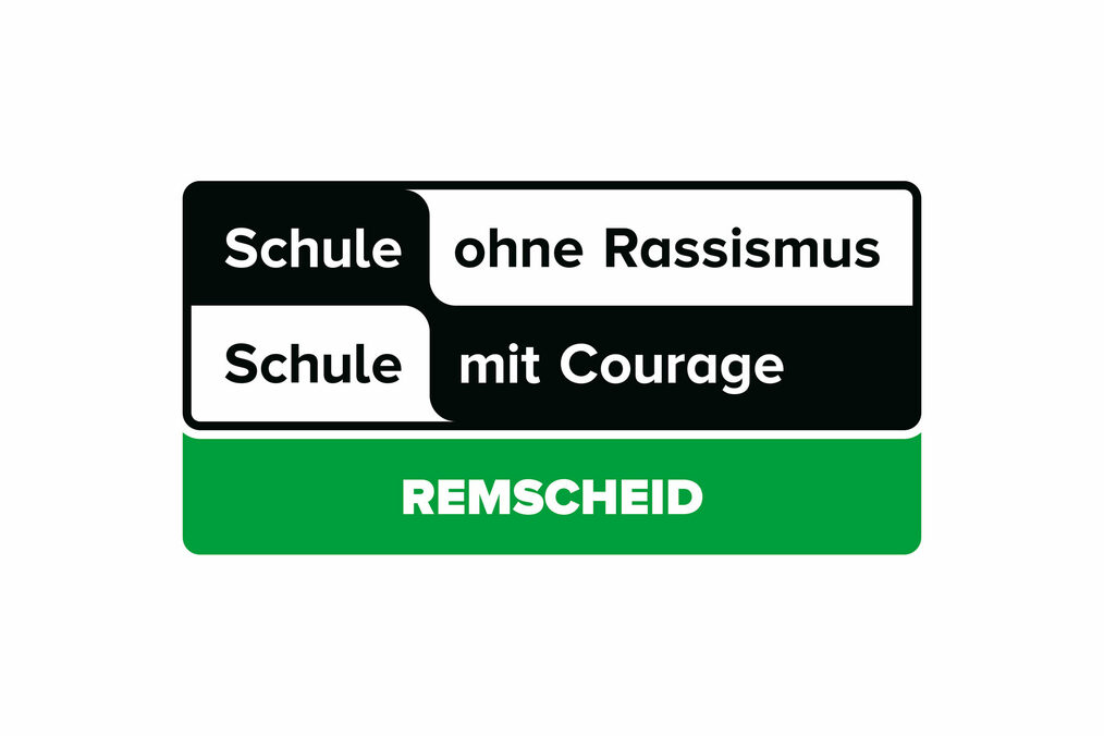 Logo des Schulnetzwerks Schule ohne Rassismus-Schule mit Courage Remscheid