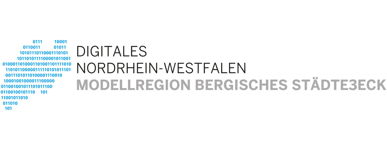 Logo Digitale Modellregion Bergisches Städtedreieck