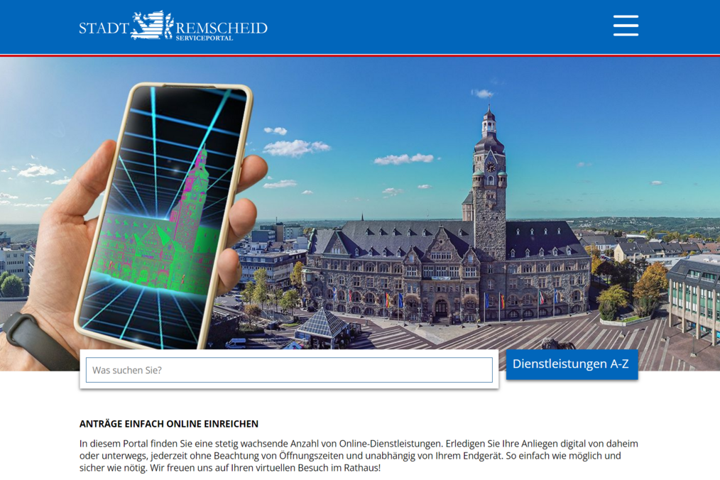 Serviceportal Remscheid