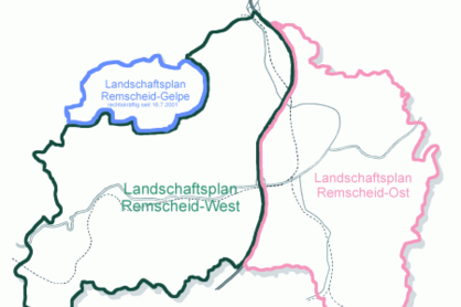 Übersicht der Landschaftspläne