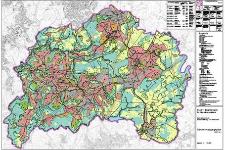 Flächennutzungsplan (Verkleinerung)